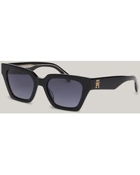 Tommy Hilfiger - Narrow Rectangular Cat-eye Sunglasses - Lyst