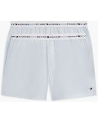 Tommy Hilfiger - 2-Pack Signature Logo Print Boxer Shorts - Lyst