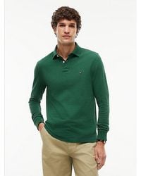 Tommy Hilfiger - 1985 Regular Fit Long Sleeve Polo Shirt - Lyst