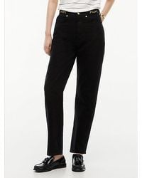 Tommy Hilfiger - Jackie High Rise Tapered Ankle Jeans - Lyst