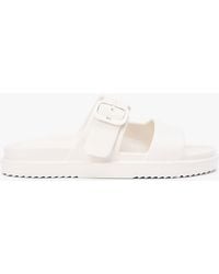 Tommy Hilfiger - Double Strap Enamel Flag Lightweight Sandals - Lyst
