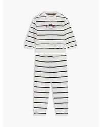 Tommy Hilfiger - Heart Flag Sweatshirt And Joggers Set - Lyst