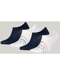 Tommy Hilfiger - 4-pack Anti-slip Footie Socks Gift Box - Lyst
