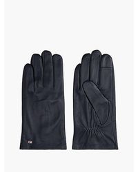 Tommy Hilfiger - Hilfiger Flag Leather Gloves - Lyst