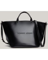 Tommy Hilfiger - Essential Embossed Logo Small Tote - Lyst