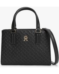 Tommy Hilfiger - Th Monogram Crossbody Tote Bag - Lyst