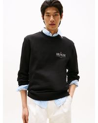 Tommy Hilfiger - Logo Crew Neck Sweatshirt - Lyst