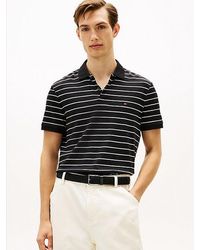 Tommy Hilfiger - Regular Fit Polo Met Geborduurde Vlag - Lyst