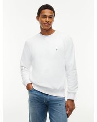 Tommy Hilfiger - Fleece Crew Neck Sweatshirt - Lyst