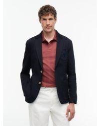 Tommy Hilfiger - New York Label Crest Regular Fit Blazer - Lyst