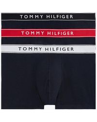 Tommy Hilfiger - 3 Pack Boxer Aderenti Con Elastico Iconico - Lyst