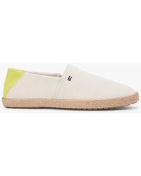 Tommy Hilfiger - Flag Embroidery Canvas Espadrilles - Lyst