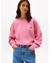 Tommy Hilfiger - Boxy Fit Sweatshirt Met Tommy-Badge - Lyst