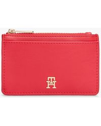 Tommy Hilfiger - Hilfiger Icon Zip Credit Card Holder - Lyst