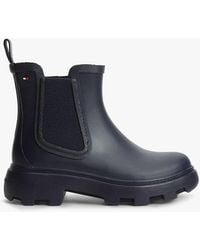 Tommy Hilfiger - Rubberised Flag Cleat Rain Boots - Lyst