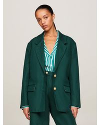 Tommy Hilfiger - Single Breasted Relaxed Fit Blazer - Lyst