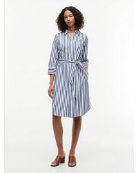 Tommy Hilfiger - Belted Relaxed Midi Shirt Dress - Lyst