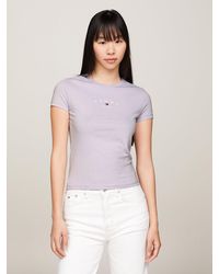 Tommy Hilfiger - Essential Logo Slim Fit T-shirt - Lyst