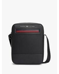 Tommy Hilfiger - Crossbody Reportertas Met Metalen Logo - Lyst
