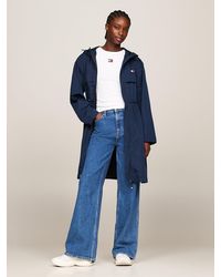 Tommy Hilfiger - Waisted Hooded Chicago Windbreaker Jacket - Lyst