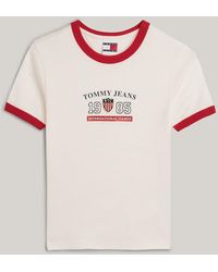 Tommy Hilfiger - Tommy Jeans International Games Contrast T-shirt - Lyst