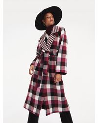 Tommy Hilfiger Zendaya Geruite Jas - Zwart