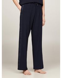 Tommy Hilfiger - Th Established Wide Leg Lounge Trousers - Lyst