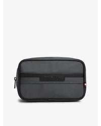 Tommy Hilfiger - Kulturbeutel Mit Logo Aus Metall - Lyst