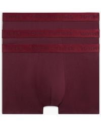 Tommy Hilfiger - 3-Pack Everyday Luxe Tonal Logo Trunks - Lyst