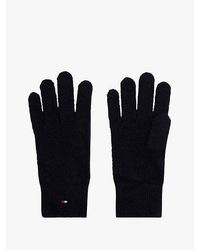Tommy Hilfiger - Gebreide Handschoenen Met Hilfiger-Vlag - Lyst
