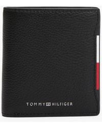 Tommy Hilfiger - Logo Leather Trifold Wallet - Lyst