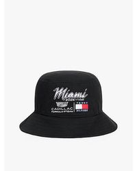Tommy Hilfiger - Th X Cadillac Formula 1 Team Bucket Hat Met Miami-Logo - Lyst