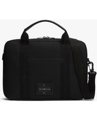 Tommy Hilfiger - Textile Logo Patch Laptop Bag - Lyst