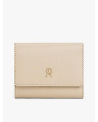 Tommy Hilfiger - Cartera Trifold Con Monograma Th - Lyst
