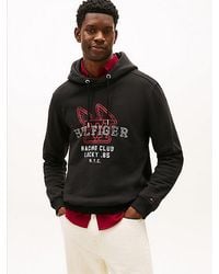 Tommy Hilfiger - Graphic Terry Drawstring Hoody - Lyst
