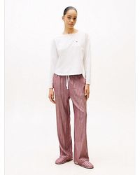 Tommy Hilfiger - Essential Flannel Pyjamas And Slippers Gift Set - Lyst