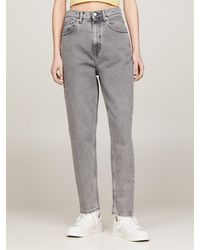 Tommy Hilfiger - Ultra High Rise Tapered Mom Jeans - Lyst
