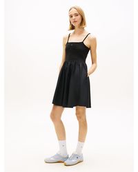 Tommy Hilfiger - Spaghetti Strap Extra Slim Mini Dress - Lyst