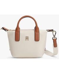 Tommy Hilfiger - Th Monogram Crossbody Tote Bag - Lyst