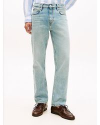 Tommy Hilfiger - Dover Whiskered Regular Straight Leg Jeans - Lyst