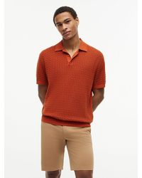 Tommy Hilfiger - Washed Structured Polo Shirt - Lyst