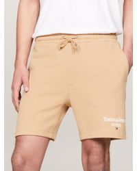 Tommy Hilfiger - Logo Graphic Relaxed Fit Sweat Shorts - Lyst