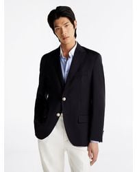 Tommy Hilfiger - Th X Festive Single Breasted Pure Wool Blazer - Lyst