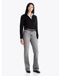 Tommy Hilfiger - Medium Rise Bootcut Jeans Met Fading - Lyst