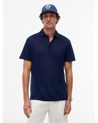 Tommy Hilfiger - New York Label Regular Fit Linen Blend Polo Shirt - Lyst