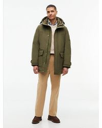 Tommy Hilfiger - Logo Patch Down Hooded Rockie Parka - Lyst