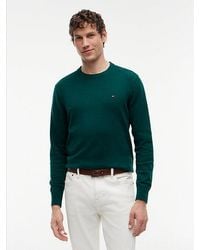 Tommy Hilfiger - Crew Neck Jumper With Cashmere - Lyst
