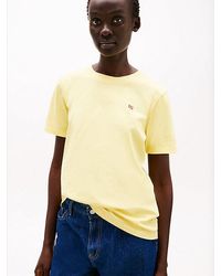 Tommy Hilfiger - Camiseta Con Logo Hilfiger A Contraste - Lyst