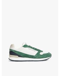 Tommy Hilfiger - Suede Lightweight Mesh Trainers - Lyst