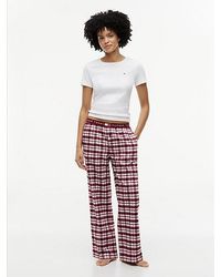 Tommy Hilfiger - Heritage Flannel Relaxed Pyjama Bottoms - Lyst